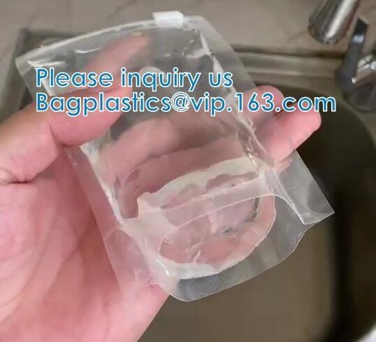 Milk Pouch Bags, Waterproof, Smell Proof, Airproof, Slider Zipper Grip Stand Up Package