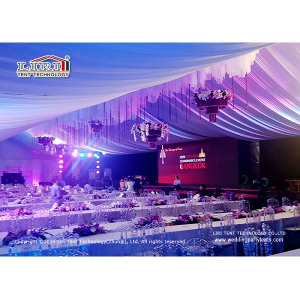 Шатры партии разрыва устойчивые роскошные на открытом воздухе 20кс50м с алюминиевой рамкой