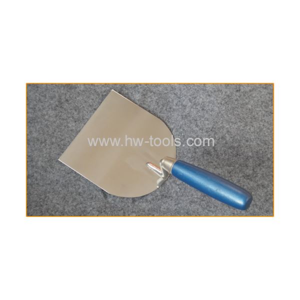 Stainless steel blade  bricklaying trowel