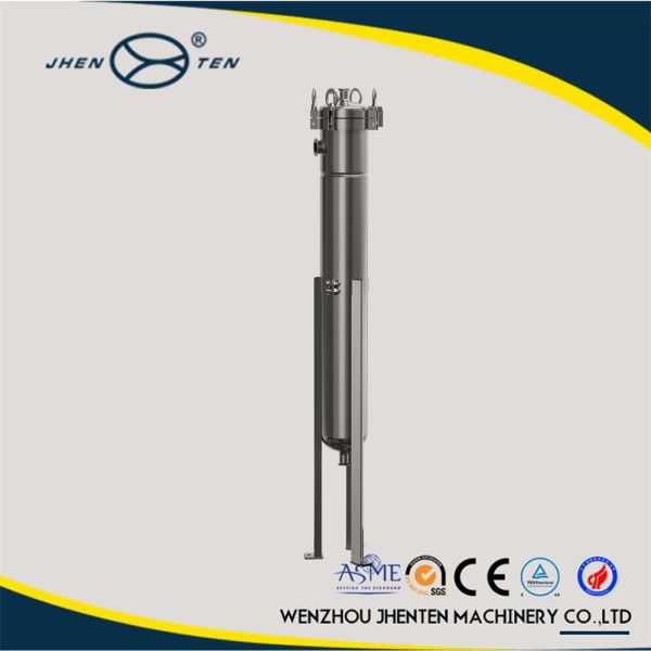 Side Entry Bag Filter Housing , Cartridge Filter Housing Dimension Custom ASME Certified