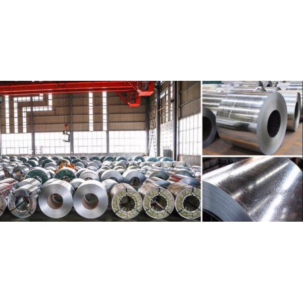 ASTM Galvalume Steel Coil 0.20-1.2mm Thickness For Construction