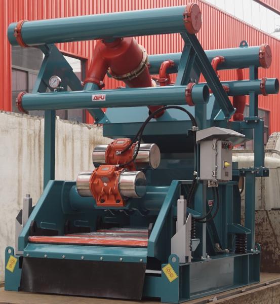 460V Sprial Mud Separator Hydrocyclone Silting For Slurry Treatment