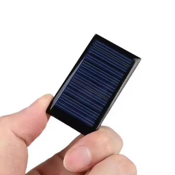 0.15W Mini Solar Panels DIY Customized Small Solar Monocrystalline Silicon Panels 30mA Battery Charger Kits 5V Portable for Outdoors