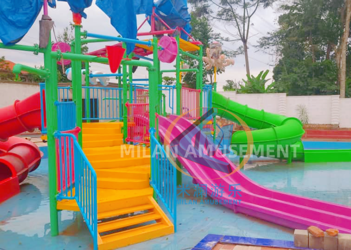 Sea Style Commercial Water Playground Middle Size For Leisure