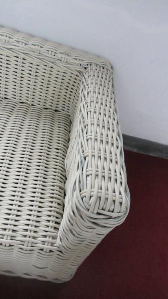 outdoor 9mm half round rattan sofa set