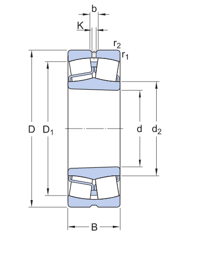 Подшипники сферически подшипников экскаватора подшипника ролика автомобильные 80*170*58mm 22316CC 22316CCK 22316CCW 22316J2Q