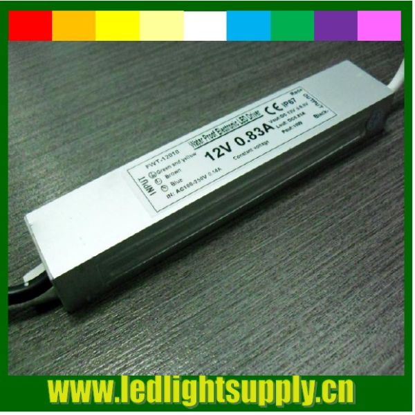 водонепроницаемое 24В 10В светодиодное питание