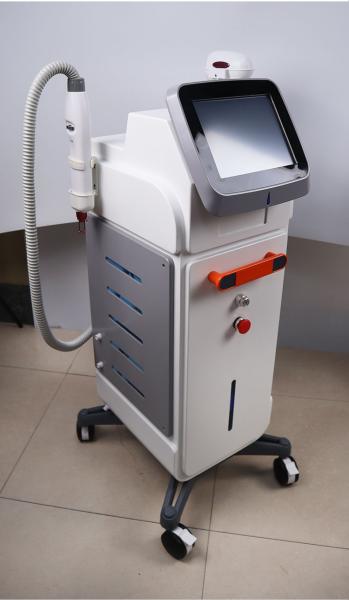 2 in 1 CE 808 Diode Laser Hair Removal Picosecond Q Switched / Nd Yag 755 Nm Laser Tattoo Removal Medical Machine