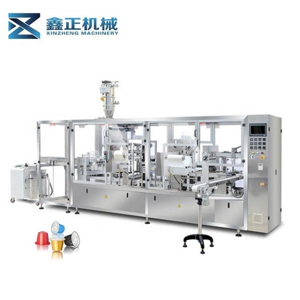Industrial  K Cup Filling And Sealing Machine Four Lanes 950kg Weight