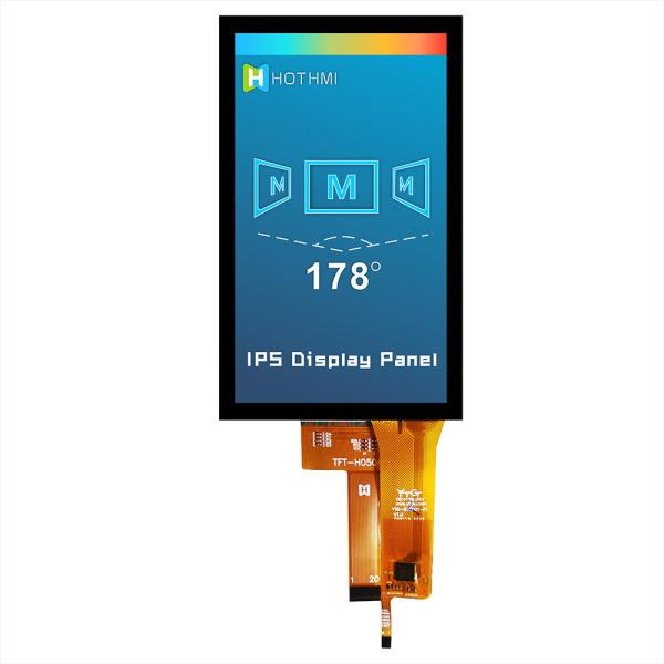 5 Inch 480x854 IPS TFT LCD Display With PCAP
