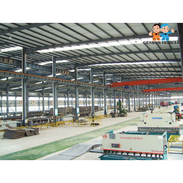 CCC сухой оптовый 3 цапф смесителя 68m3 оптовый цемента бренд Genron трейлера Semi