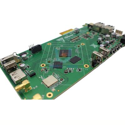 HASL Surface Finishing Smt Pcb Assembly Green 	2 Layer For Industrial Products