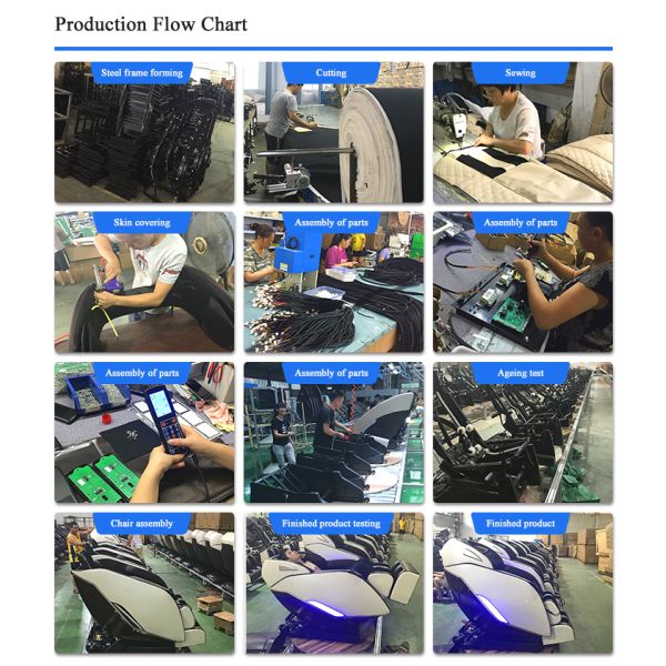 Zero G Pre Programmed Shiatsu Massage Chair Recliner PU ABS ODM