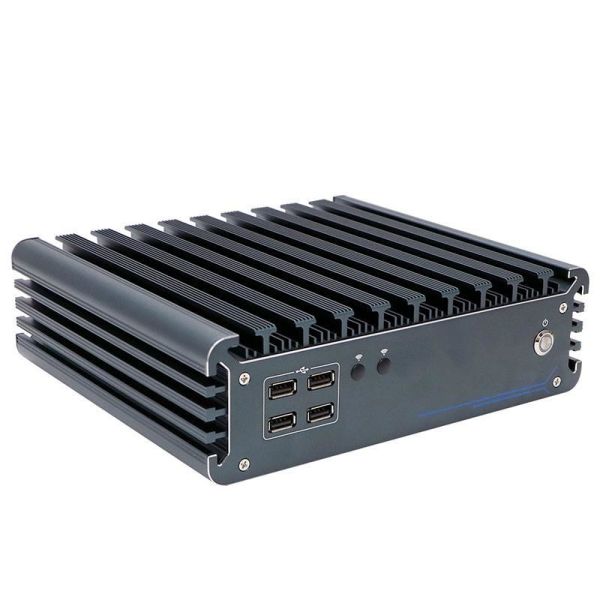 IBOX-3226 Quad Core Fanless Industrial Mini PC with 64GB RAM for Industrial Automation