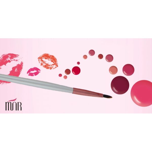 Handmade Lip Liner Natural Pencil Brush Makeup , Retractable Lip Brushes