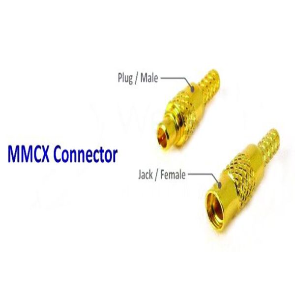 70Ω Impedance RF Coaxial Connectors MMCX Type PCB Mount RoHs