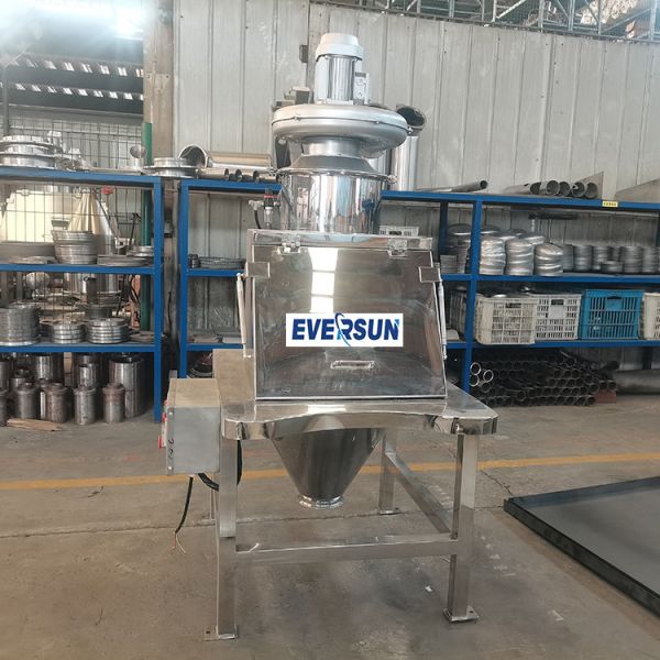 Food Chemical Battery Material Dust Removal Screening Discharge Machine