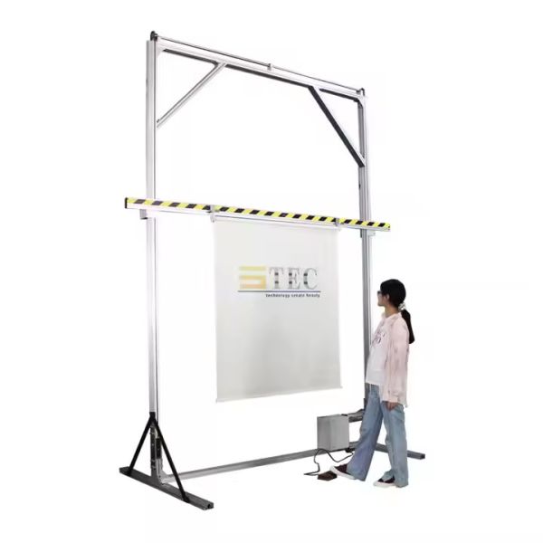250W Blinds Inspection Hoist Dual Pole Roller Blind 3200mm Hoist Blind Hoistways