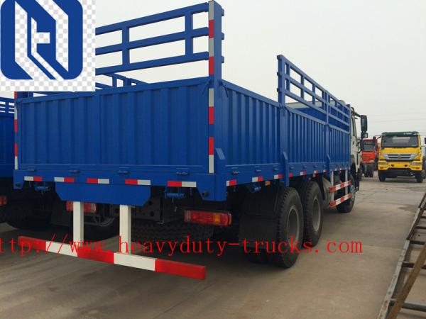Sinotruk Cimc 40 Ft Van Type Container Box Semi Trailer Trucks With Rear Door 4 Axles