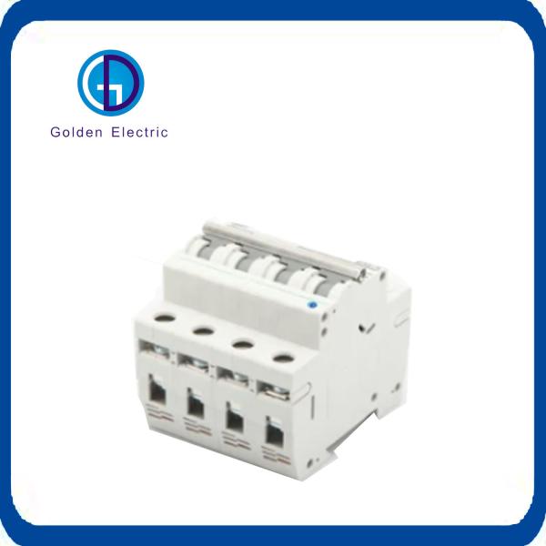 Interruptor de circuito solar em miniatura de corrente contínua 1000V 1p2p3p4p 6A-63A para instalação de sistemas fotovoltaicos