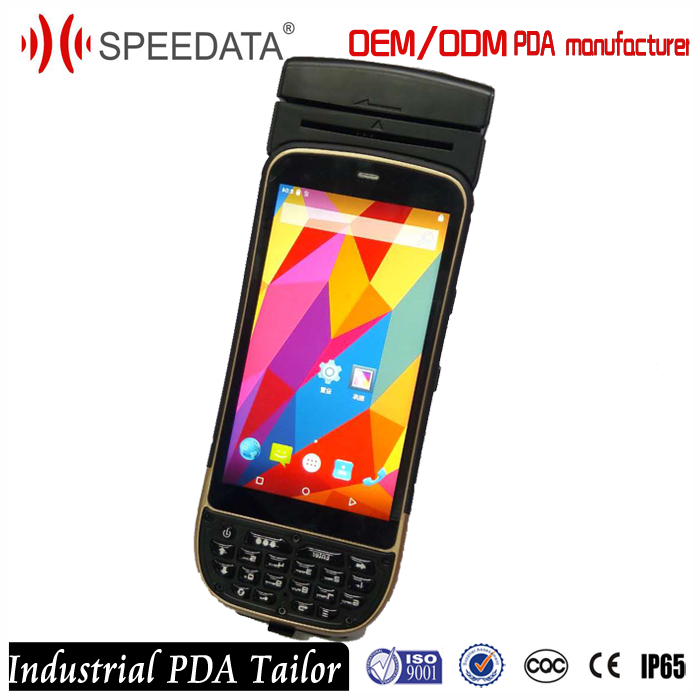 Datum Collector PDA Thermal Printer , bluetooth Hand Held Barcode Scanner Printer