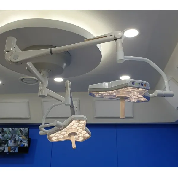 Ceiling Type Surgical Exam Lamp , Single Head 300mm Medical Exam Room Lights