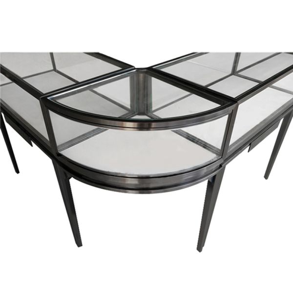 Витринный шкаф ювелирных изделий Мулти цвета стеклянный/стиль современных витрин ювелирных изделий роскошный