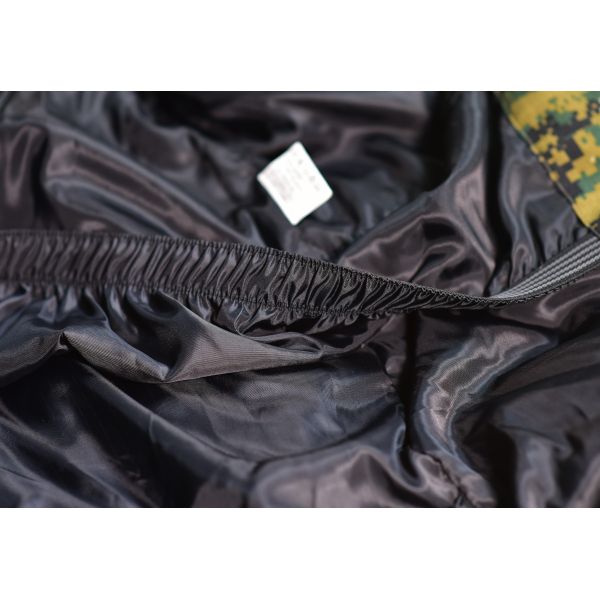 Embossed Printing and Knitted Design Men's Outdoor USB Jacket for Winter Activities