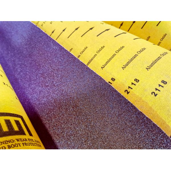 2118 Fao Close Coated Xy-Cloth Abrasive 370mm / 54' Jumbo Bread