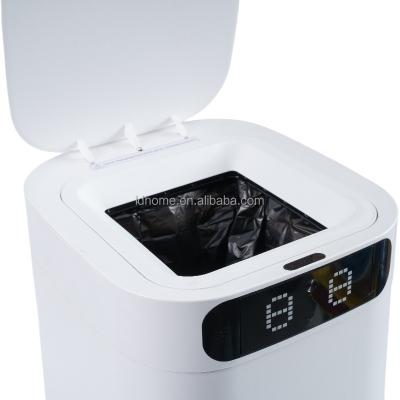Automatic Trash Can 4 Gallon Self Sealing and Self-Changing Smart Trash Can Touchless Garbage can with lid for Kitchen