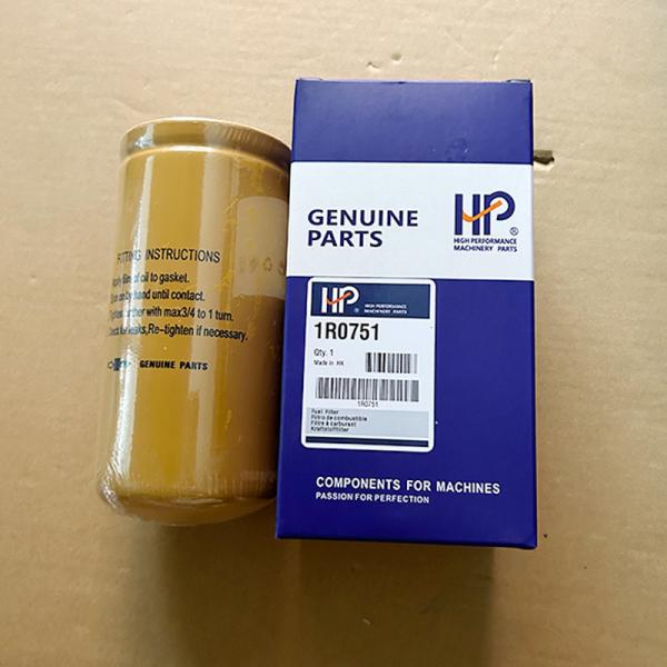 Filtro de combustível para escavadeiras 1R0751 1R-0751 1R0750 1R-0750