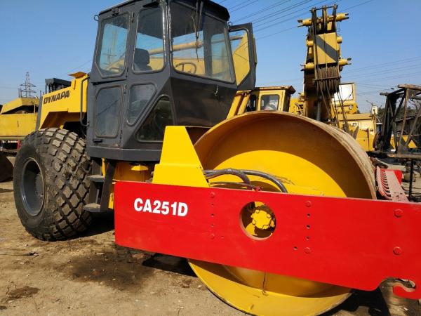 DYNAPAC CA251D Used Road Roller Tier 4i Engine Low Hours