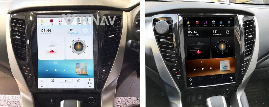 12.1 дюймовый Android 8 Core Автомобильное радио Для 2020 pajero sport Навигация GPS Мультимедийный DVD-плеер Беспроводной Carplay 4G