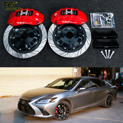 Front Big Brake Kit 6 Piston Caliper With 378x32mmrotor BBK Auto Brake System For Lexus ES260 19 Inch Car Rim