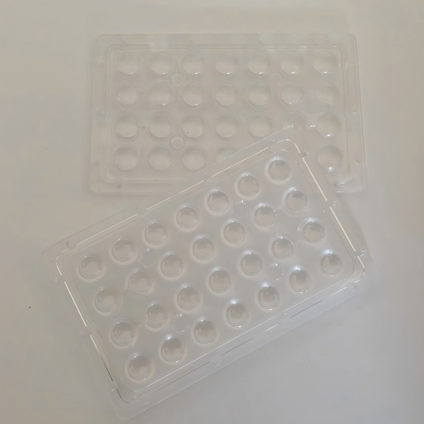 Factory Custom 60 Degree LED Lens Array for 3030/5050/7070 LED Modules – Optical Grade PC/PMMA High Efficiency Lens
