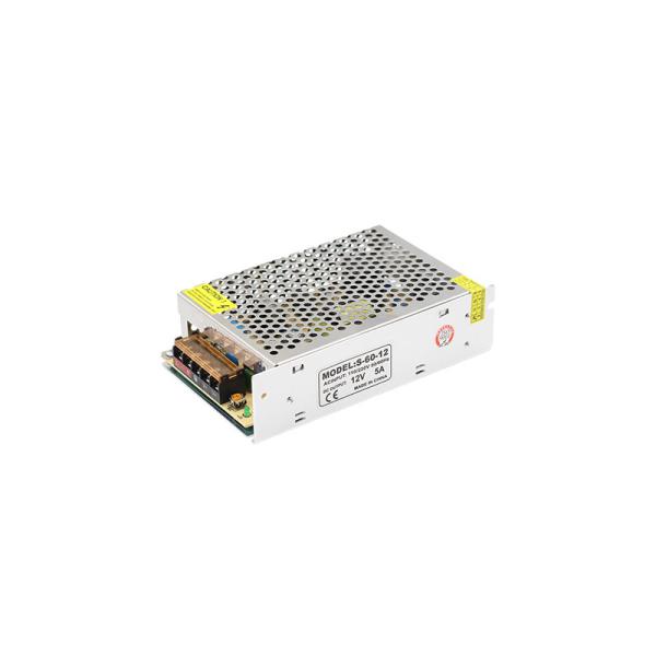 60W 12V 5A Switch Mode Power Supply AC 220V for DC Strip Lamp