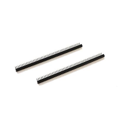 1.27mm Pitch Male Pin Header Connectors Right Angle For Electrical PCB Circuit Board