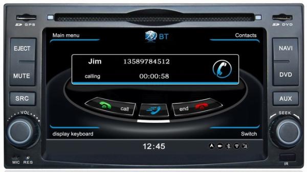 Ouchuangbo S100 Platform for Kia Sorento 2009 GPS Navigation Multimedia Headunit Stereo Radio Player OCB-046