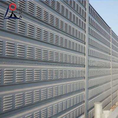 Sound Barrier Noise Reduction Galvanized Highway Noise Barriers Wall