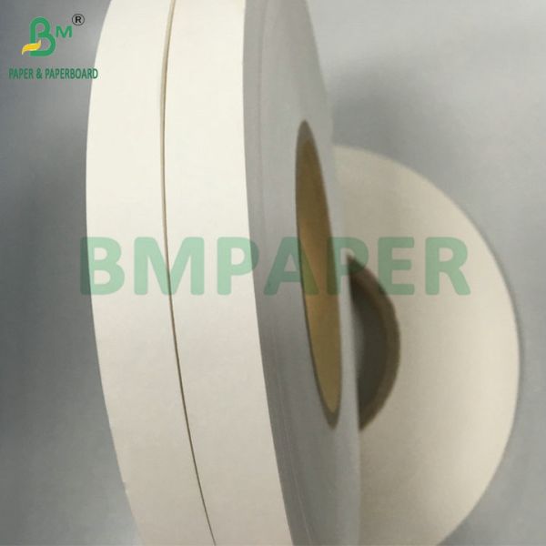 Printable High Strength 24gsm 28gsm White Kratf Paper For Packing Drinking Straw