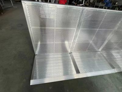 Concert Crowd Control Security Fence Foldable Road Safety Barrier Mobile Stage Barrier For Crowd Management