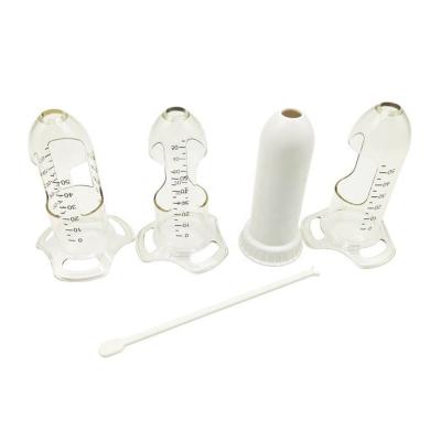 Anoscópio iluminado descartável anorrectal com especulum transparente de fonte de luz