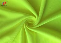 Oeil 100% d'oiseau de polyester Mesh Fabric Fluorescent Material Fabric pour des débardeurs
