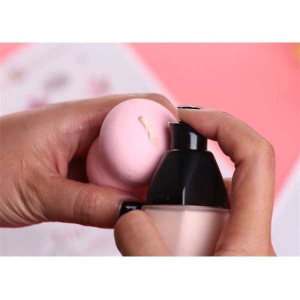 Gourd Shape Rainbow Latex Beauty Makeup Sponge OEM Design For Beauty Care Make Tools