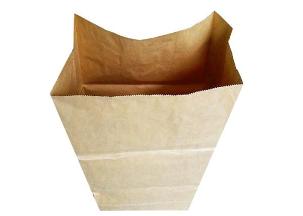 Open Mouth 300x400x900mm Paper Lawn And Refuse Multiwall Kraft Lawn Paper Bags