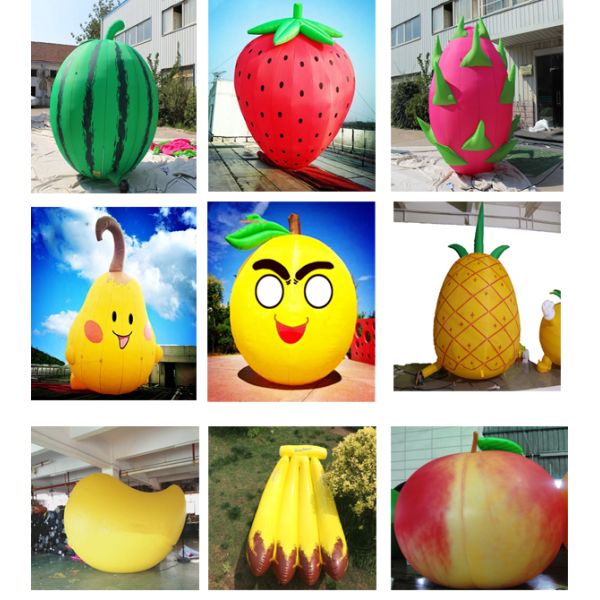 Water Resistant Inflatable Corn Model / Inflatable Vegetables Logo For Farm