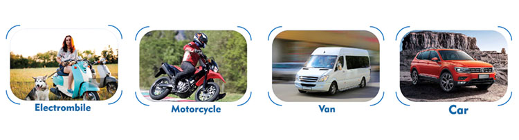 отслежыватель GPS похищения мотоцикла 50mAh VT203 анти- с ПРИЛОЖЕНИЕМ IOS андроида