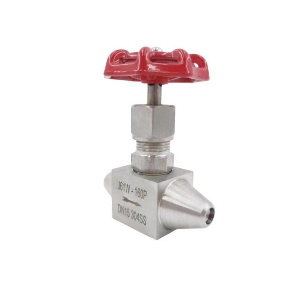 PTFE Stem High Pressure 316 Stainless Steel Needle Valve for Water Industrial Usage