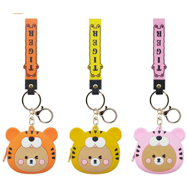 Rapid Prototype Service Soft PVC Keychain for Gift PVC Pattern Game Character