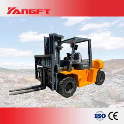 Factory price  6 tons forklift 3M mast diesel engine forklift truck with CE  for warehouse